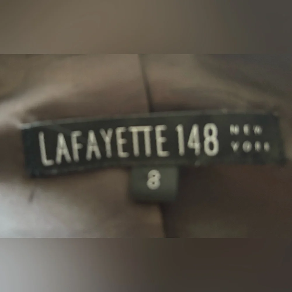 Lafayette 148 New York Dark Brown Suede Jacket made in USA! - Picture 3 of 5